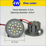 spots led gris modernes 4w 5w diodes clips métalliques éclairage intérieur 3w 4000k 6000k
