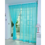 rideaux transparents moderne blanc motif plissé vertical décoration salon chambre coucher