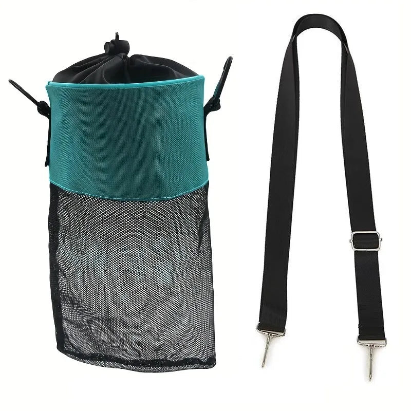 sac pinces réutilisable oxford cloth gris violet vert maille doublure adjustable pratique portableextérieur