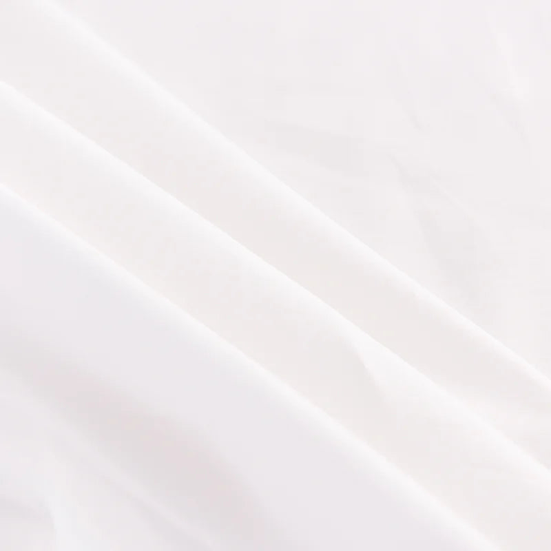 drap plat blanc minimaliste moderne 120x230 150x230 180x230 220x230 250x230 deux taies d'oreiller