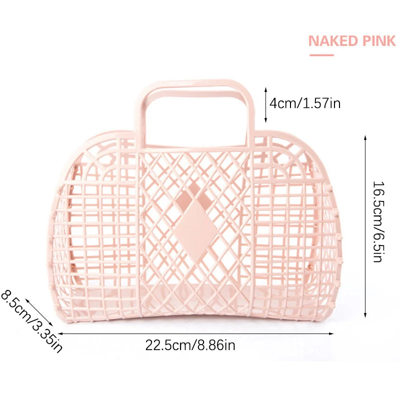 sac main vintage vert rose beige violet fileté poignées détachables rangement rétro opacité
