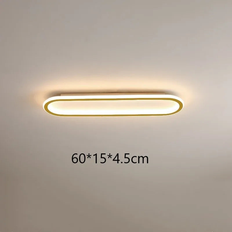 lampe led moderne fermeture métallique acrylique bord noir flux lumineux 249 2000