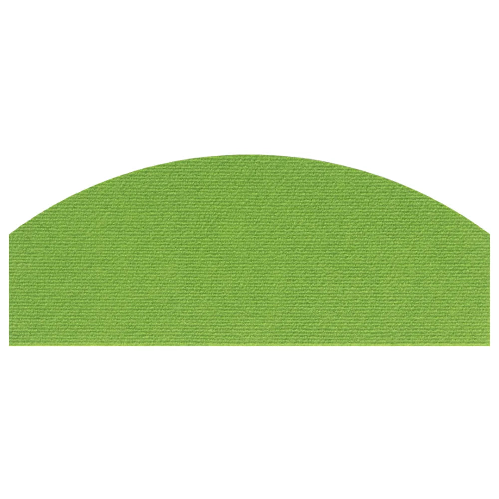 tapis marche antidérapant polyester texturé rouge noir vert pomme opalescent moderne 60cm 24cm