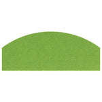 tapis marche antidérapant polyester texturé rouge noir vert pomme opalescent moderne 60cm 24cm
