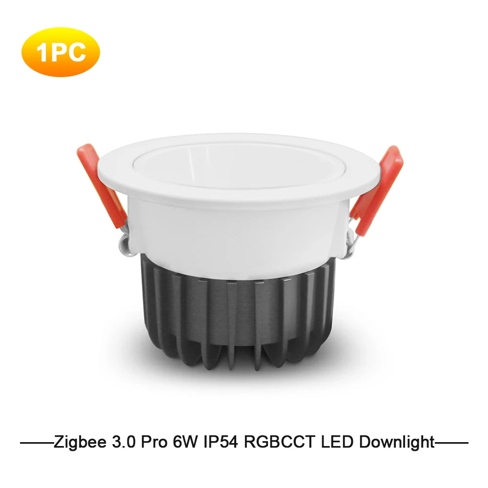 Spot LED intelligent IP54 étanche 6W blanc moderne fixations adaptateur USB