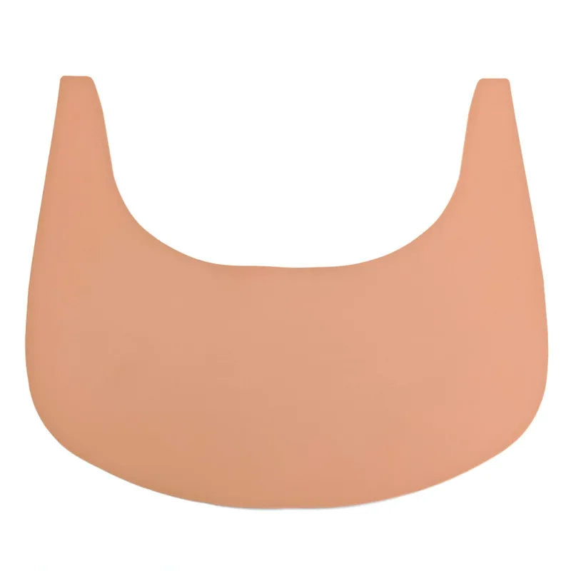 tapis silicone antidérapant protection table enfant vert beige rose bleuclair jaune gris moderne pratique