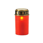lampe solaire rouge blanche ornement doré moderne extérieur jardin décoration festive LED