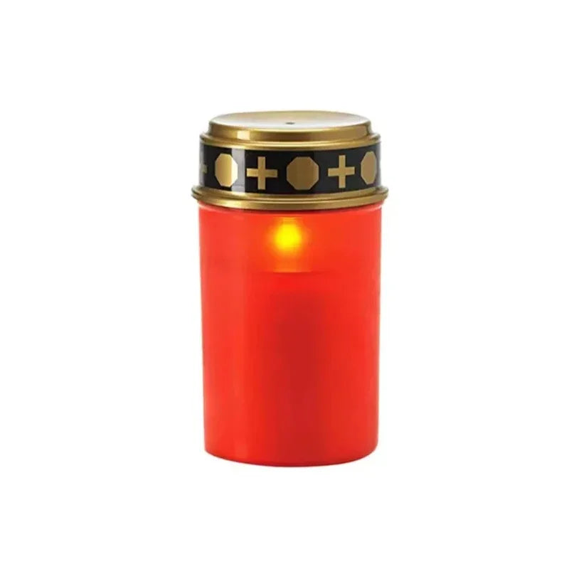 lampe solaire rouge blanche ornement doré moderne extérieur jardin décoration festive LED