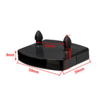 supports barres centrales noirs adhésifs lit moderne plastique plat lisse remplacement pièces cadre