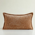 housse coussin rectangle polyester marron motif géométrique blanc contemporain décoration intérieure voiture