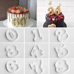 moules biscuits chiffres blanc modernes outils pâtisserie gâteau décoration enfants fondants COOKIE CUTTERS