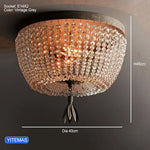 lustre classique cristal transparent doré rangs haute qualité autonome certification sécurité