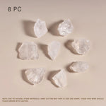 pierres quartz rose flacon parfum or argent élégant décor photo fond background prop transparent