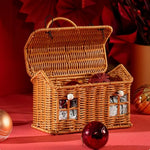 paniers osier tressés traditionnels empilables marron clair utilisation multiple respectueux environnement poignées osier