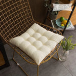coussin dossier coussin siège polyester coton mousse pe tissage moderne fixation cordons