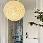 suspension moderne blanche rayures horizontales abat jour fer opaque plafonnier contemporain 40cm 30cm