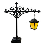 lampe lecture suspendue vintage noir doré motif géométrique led métallique romantique chambre