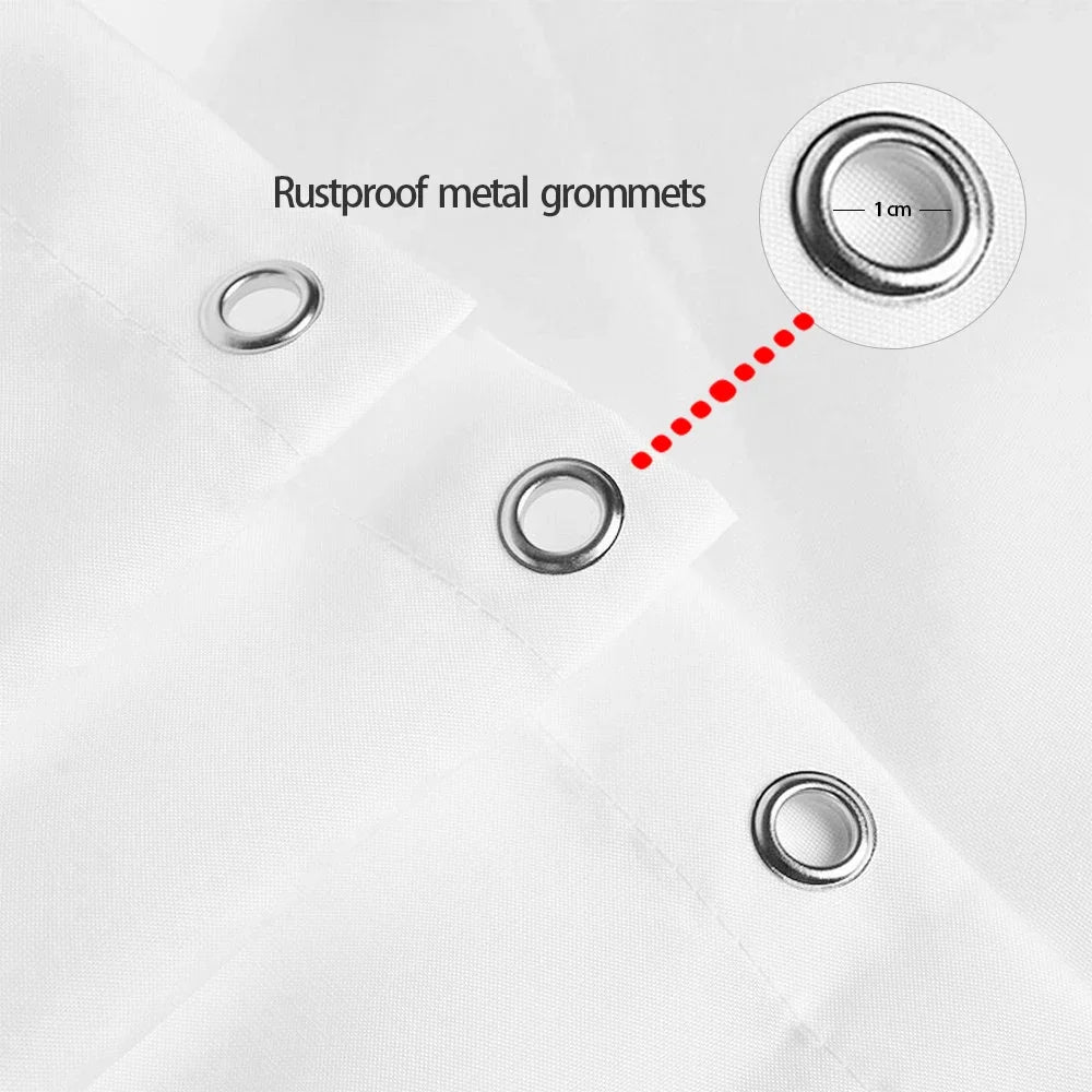 Rideaux blancs élégants avec des œillets en métal, idéaux pour ajouter une touche de sophistication à tout intérieur. Ces rideaux en tissu de haute qualité avec des grommets robustes sont parfaitement conçus pour une utilisation à long terme, offrant une combinaison parfaite de fonctionnalité et de style. Leur couleur blanche pure offre une atmosphère apaisante et une merveilleuse diffusion de la lumière.