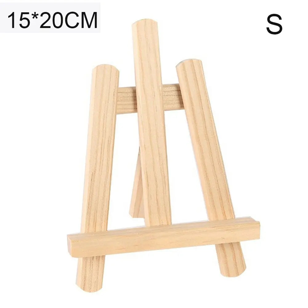 chevalet peinture bois minimaliste support dessin table école durable 15x20cm 21x28cm simpleprésentoircartes