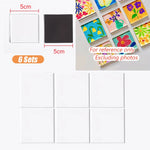 aimants réfrigérateur acrylique transparent animal compagnie dessin animé moderne diy decoration maison