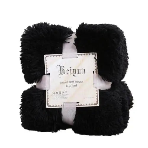 couverture peluche douce rose clair gris violet vert pastel confortable