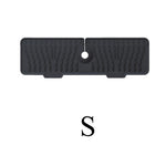 tapis évier antidérapant silicone noir moderne drainage incliné facile nettoyage utilitaire texturé alvéoles sóng�