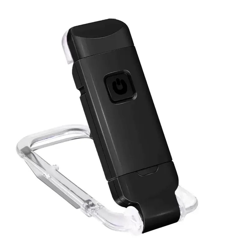 lampe lecture pliable transparente moderne rechargeable usb blanc clips fixe nocturne portable