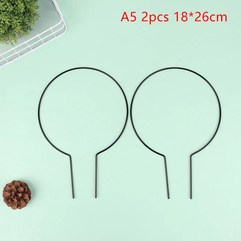 clips table or noir coeurs ronds minimaliste métal 26cm 24.5cm 18cm 28cmiaux clips table