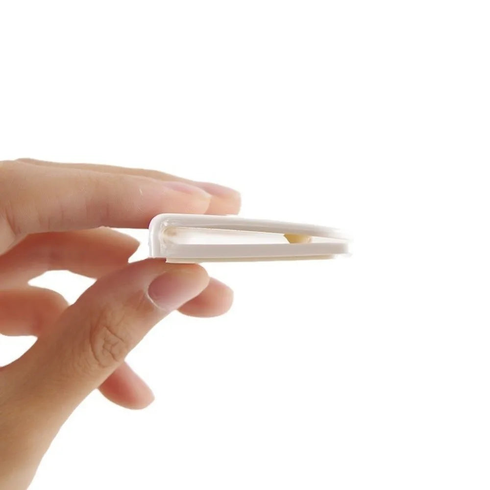 clips adhésifs rideau douche blanc moderne 5cm 45cm coupe eau fixe