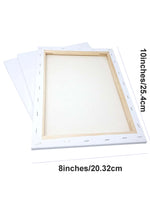 toiles peinture blanc texture bois 8x10 pouces acrylique huile art loisirs créatifs