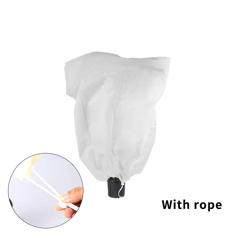 voile hivernage plante tissu non tissé housse protection jardin pot extérieur anti gel blanc