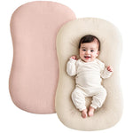 housse bébé coton douce floral moderne rose clair coussin tendre ans respirant