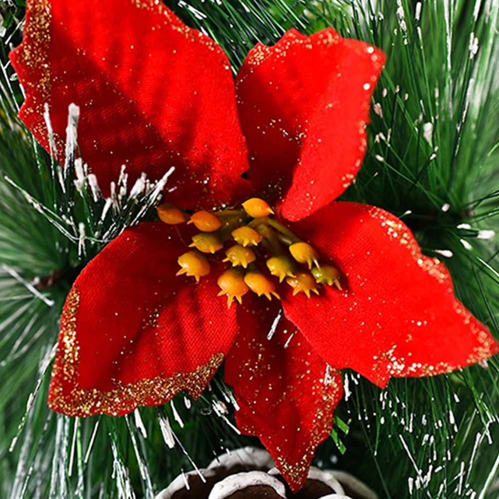 Couronne PVC résistante aux intempéries champagne or