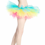 jupe tutu tulle multicolore femme mini classique printemps été opaqueSexyClubFemme