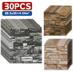 panneaux decoratifs mur blanc brique texture adhésif modernes résistants humidité isolation thermique