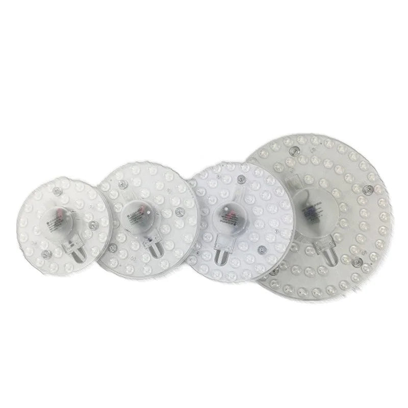 plafonnier led rond blanc moderne clips fixation 12w 18w 24w 36w 110240v