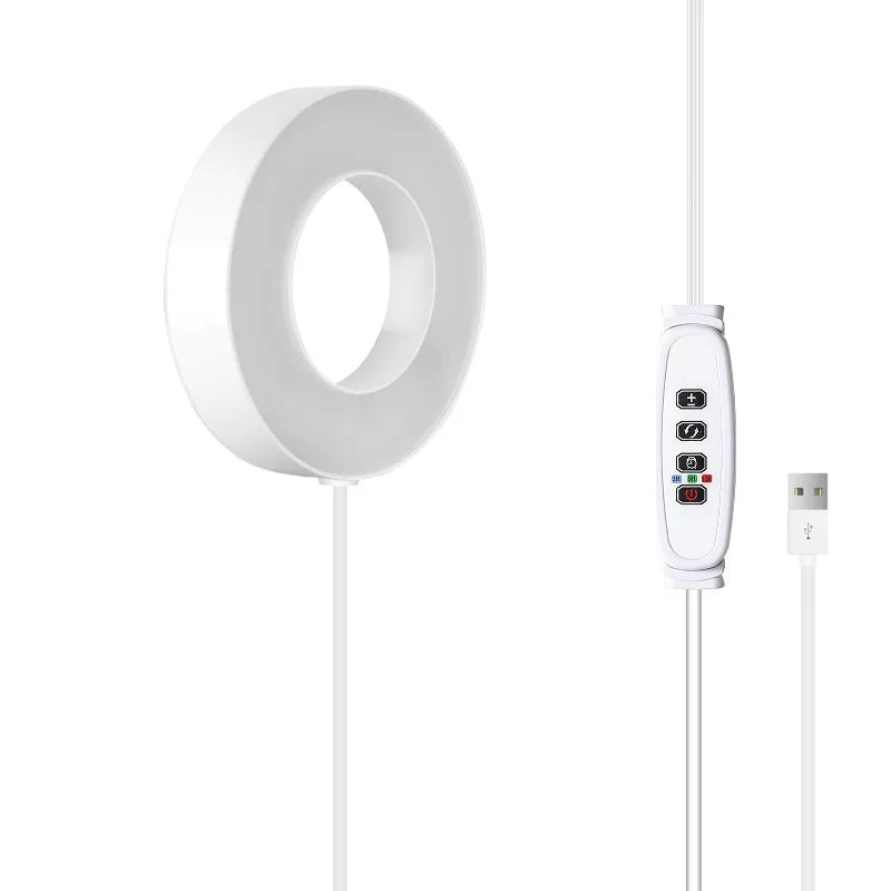lampe led intérieure plante blanc moderne adhésif usb réglable 5v 80lm/w 72leds