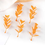 feuilles artificielles vertes naturelles minimaliste décoration extérieure événement célébration mariage