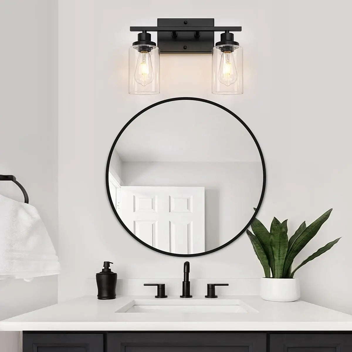 Applique murale verre design moderne pour salon ou chambre