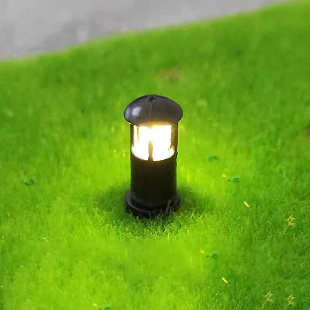 lampe led solaire moderne noire transparente sans fil fixe câble inclusextérieur jardin cour