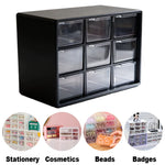 boîtes rangement tiroirs transparents compartiments petits objets boîte murale étudiants organisation accessoire maison