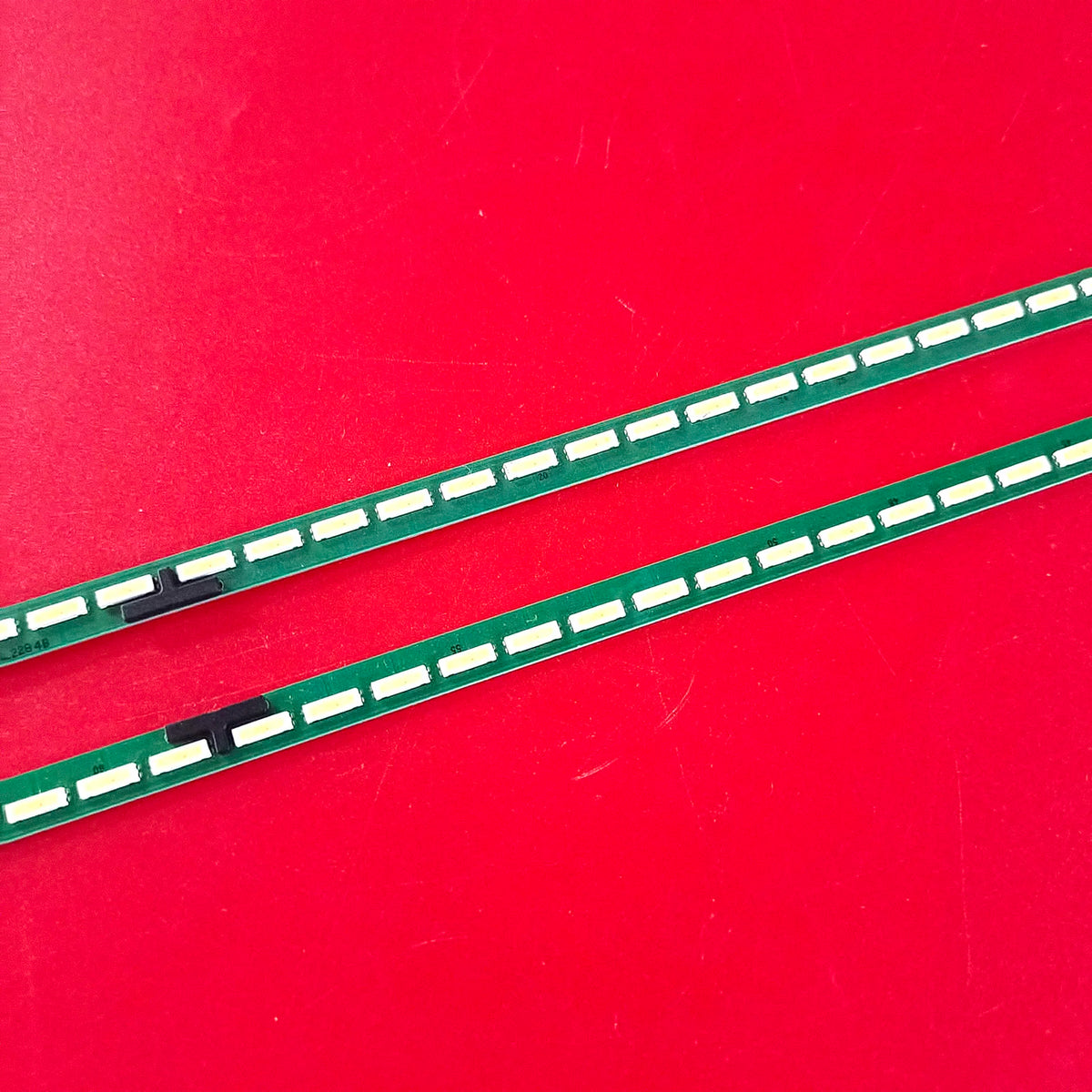 bande led vert rectangles blancs éclairage spécial téléviseur moderne connecteurs électriques 63 lampes 605mm