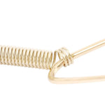 support assiettes doré clips métalliques moderne cuisine accroche mur taille 10 12 14 16