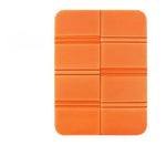 coussin camping bleu plié imperméable mousse pe pvc plissé extérieur pique nique randonnée