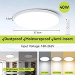 lampe led inteligente blanc moderne télécommande flux 249 2000w certifiée rohs ccc