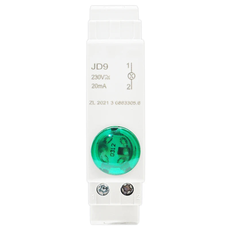 interrupteur led couleur rouge blanc vert moderne compact translucent fixation