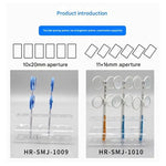 porte stylos acrylique blanc transparent noir ophthalmique flipperstand organisateur optique minimaliste