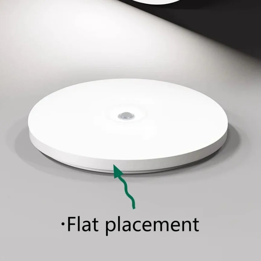 lampe détecteur mouvement infrarouge led moderne blanc flux lumineux large zone éclairage autoinstallation