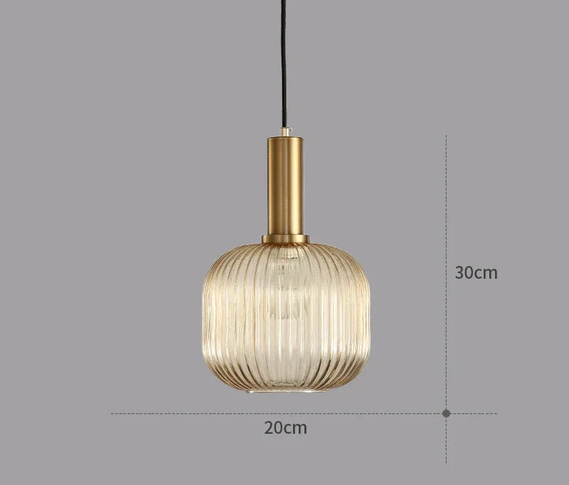 suspension lumineuse moderne vert rayures opacité câble noir chambre salon étude principal