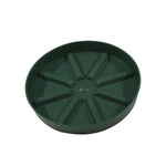 assiettes jardinage modernes plastique vert foncé gris blanc rayons opaques multifonctionnelles